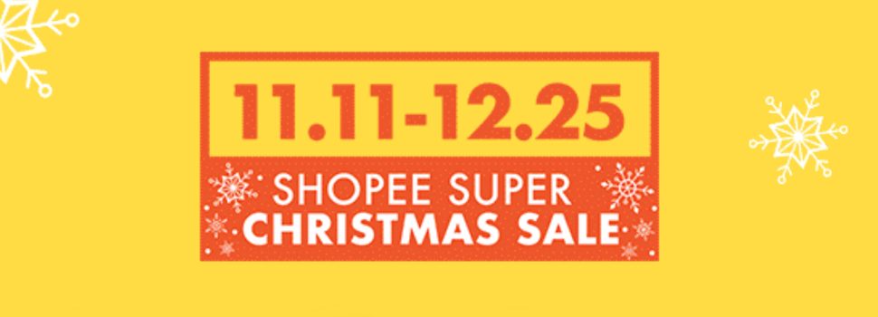 Celebrate the 12 days of Christmas with Shopee’s Super Christmas Sale