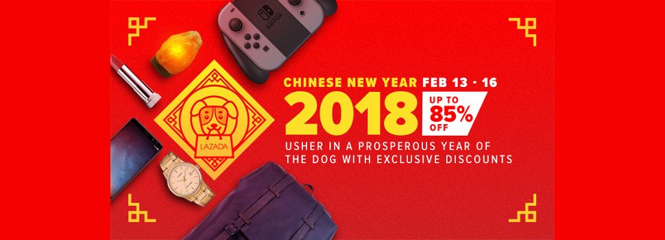 Lazada Philippines’ Chinese New Year Sale set from February 13 – 16