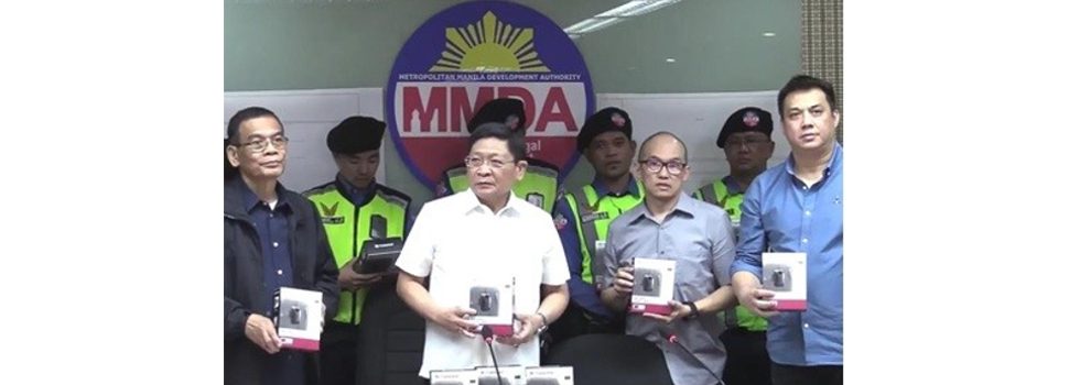 MMDA Gets Transcend Body Cameras to Equip Traffic Enforcers