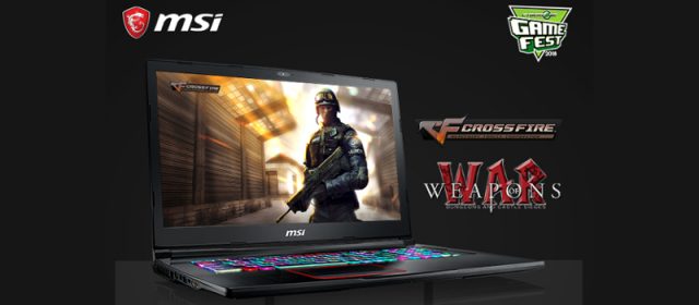 Experience #NewGamingDimension with MSI Gaming Laptops at Game Fest 2018