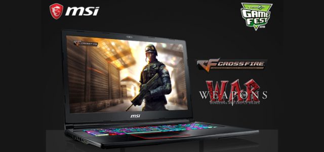 Experience #NewGamingDimension with MSI Gaming Laptops at Game Fest 2018