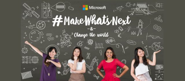 Microsoft Celebrates International Women’s Month  by Encouraging Young Women in the Philippines to #MakeWhatsNext