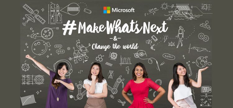 Microsoft Celebrates International Women’s Month by Encouraging Young Women in the Philippines to #MakeWhatsNext