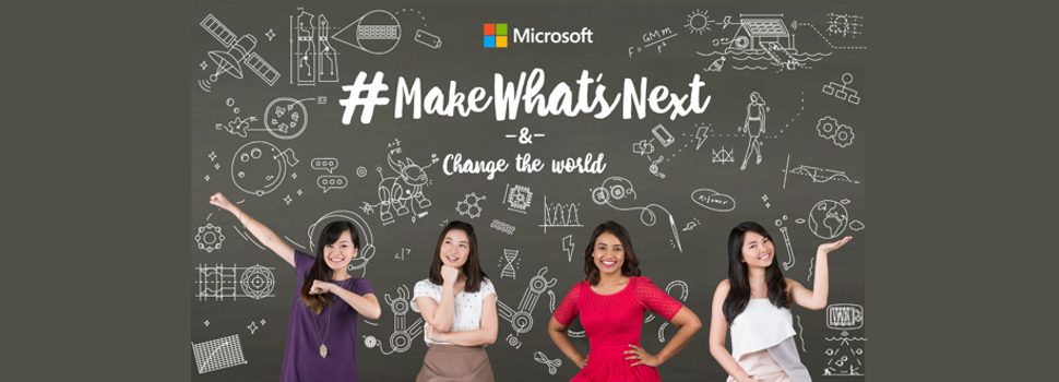 Microsoft Celebrates International Women’s Month  by Encouraging Young Women in the Philippines to #MakeWhatsNext