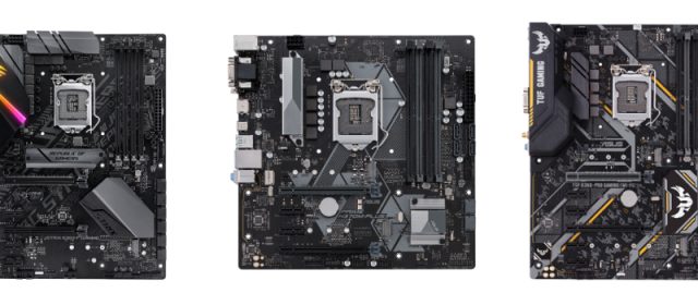 ASUS Announces H370, B360 and H310 Series Motherboards
