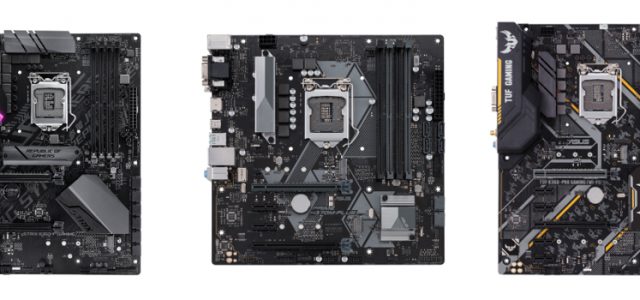 ASUS Announces H370, B360 and H310 Series Motherboards