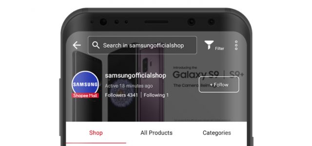 Samsung launches Official Store on Shopee