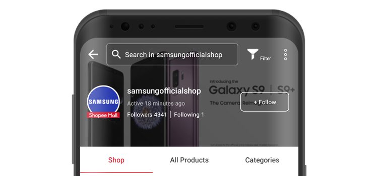 Samsung launches Official Store on Shopee