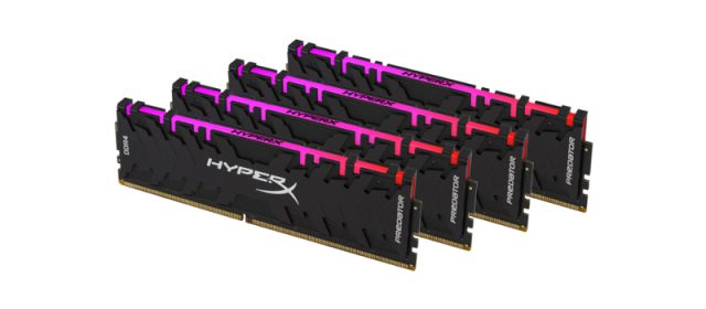 HyperX Announces Predator DDR4 RGB with Infrared Sync Technology