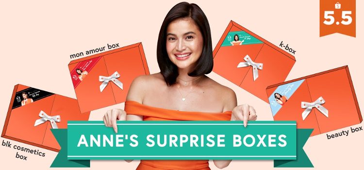 Anne Curtis Celebrates 5.5 Shopee Super Sale With Exclusive “Surprise Boxes” Worth Up to ₱1,500