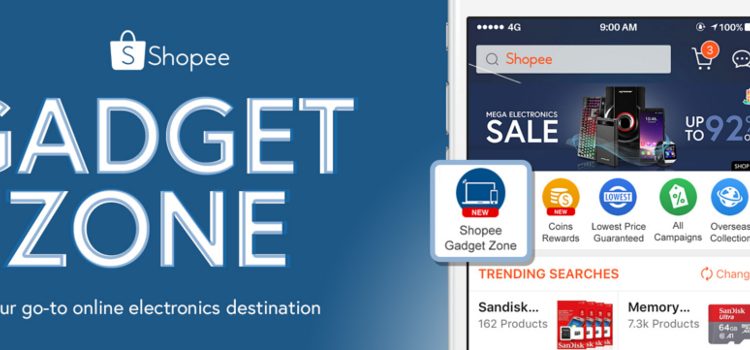 Shopee Launches Shopee Gadget Zone, Your Go-To Electronics Destination