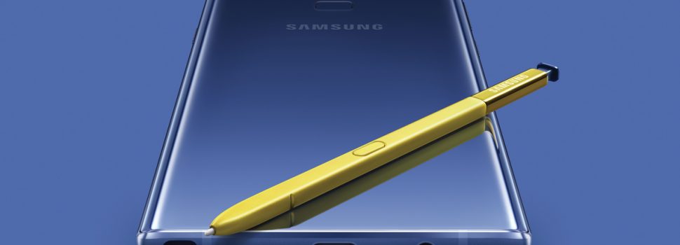 Samsung Unveils the Galaxy Note9
