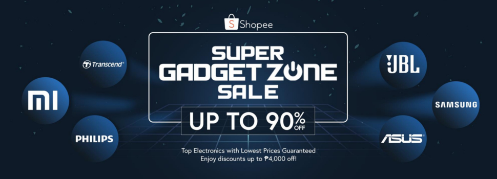 Samsung, Xiaomi, ASUS, and More Offer Amazing Deals on Shopee’s Super Gadget Zone Sale