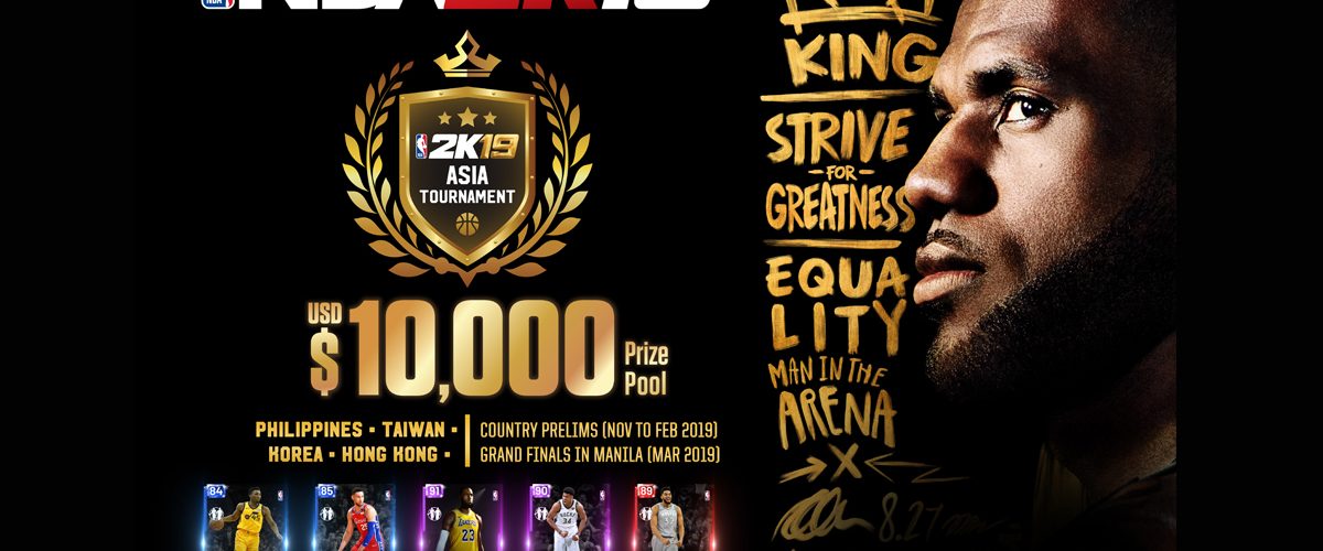 2K Announces NBA 2K19 Asia Tournament