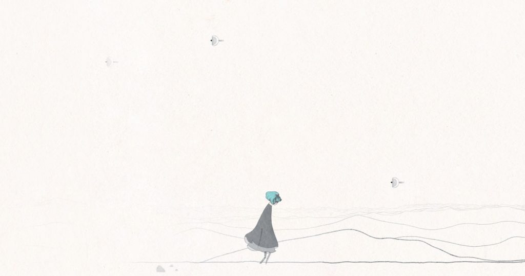 Screenshot from Gris by Nomada Studio