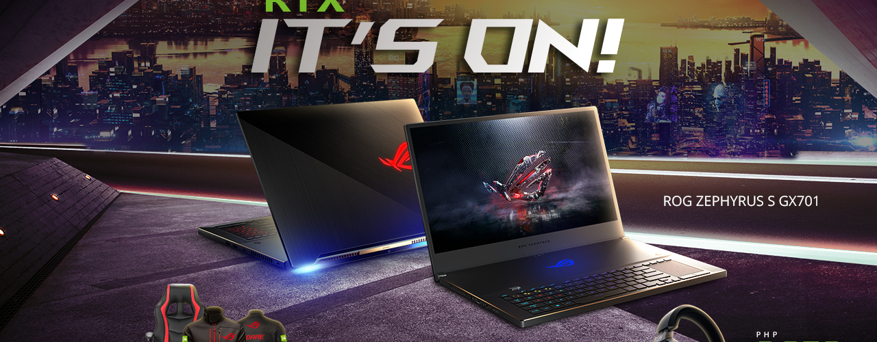 ASUS Republic of Gamers Welcomes the Summer Season with the RTX IT’S ON Promotion
