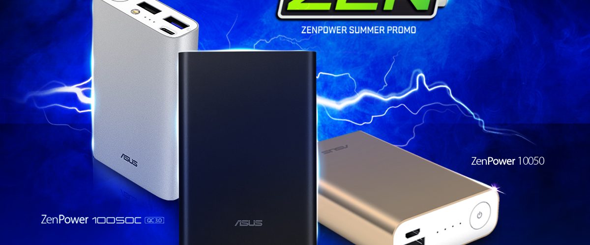 Win a ZenBook 13 By Getting A ZenPower Powerbank!