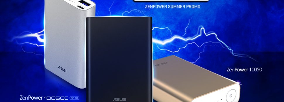 Win a ZenBook 13 By Getting A ZenPower Powerbank!