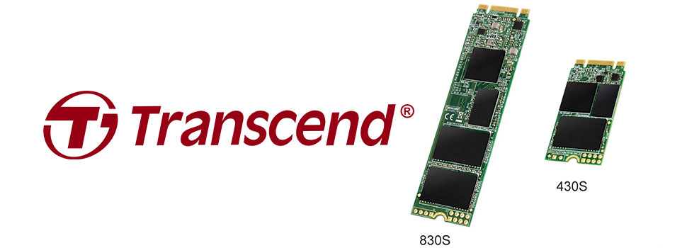 Transcend Releases Space-saving M.2 SSDs 430S and 830S for Ultra-compact Computing Devices