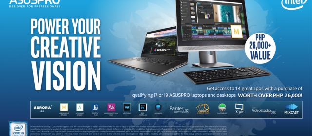 ASUSPRO and Intel Launch the Exclusive “Ultimate Creativity Pack”