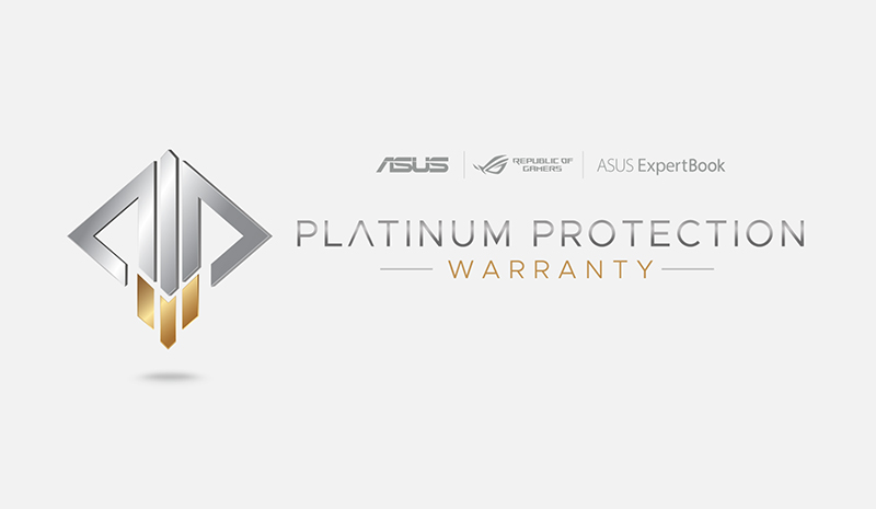 ASUS launches Platinum Protection Warranty service