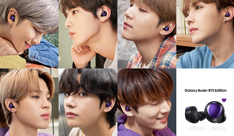 Samsung Galaxy Buds+ BTS Edition