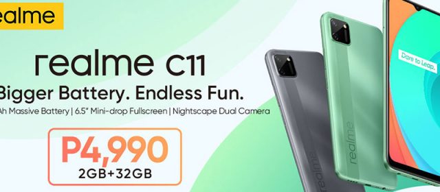 The realme C11 is out, here are the specs and price