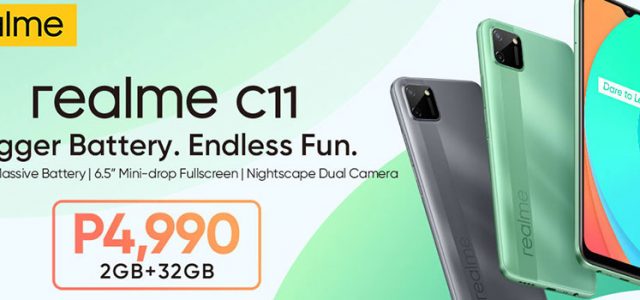 The realme C11 is out, here are the specs and price