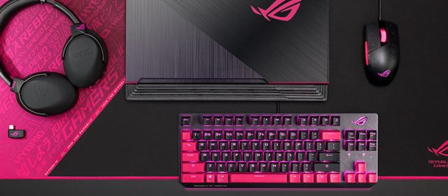 ROG Electro Punk Gaming Gear Now Available