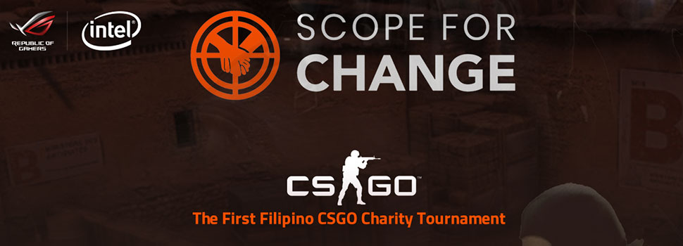 ROG partners with Scope For Change for CS:GO Charity Tournament