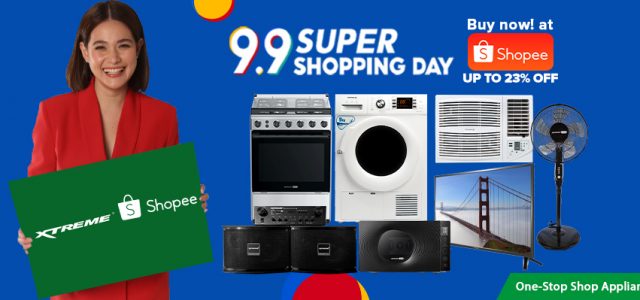 Price Drop up to 23% on Xtreme Appliances 9.9 Shopee Sale