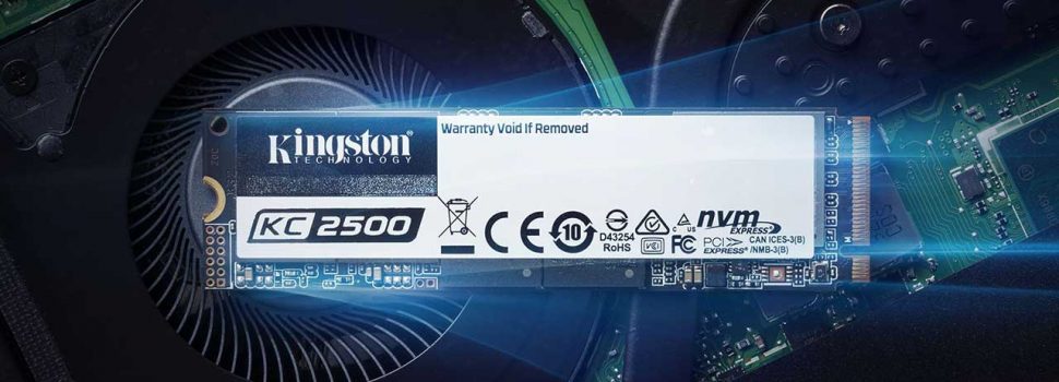 Kingston Launches New Next-Gen KC2500 NVMe PCIe SSDs