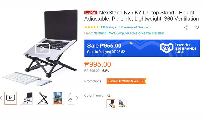 Lazada 9.9 sale