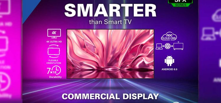 AOC Announces New Commercial Displays