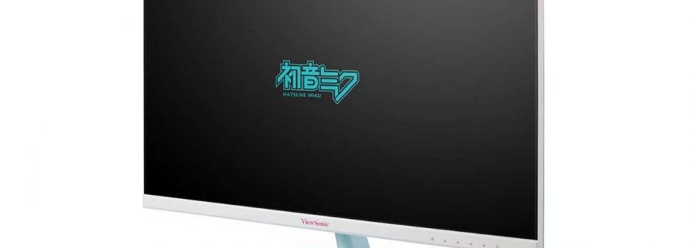 ViewSonic To Release Hatsune Miku Collab Monitor