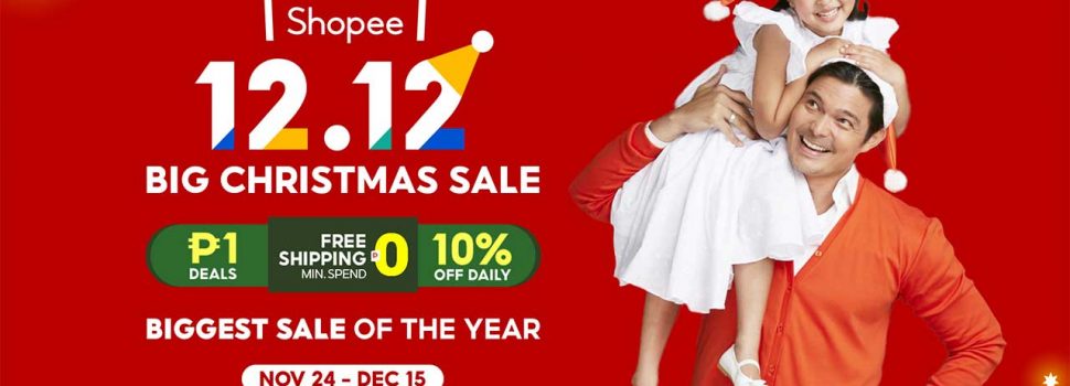 Shopee Gears Up For Star-Studded 12.12 Sale Event