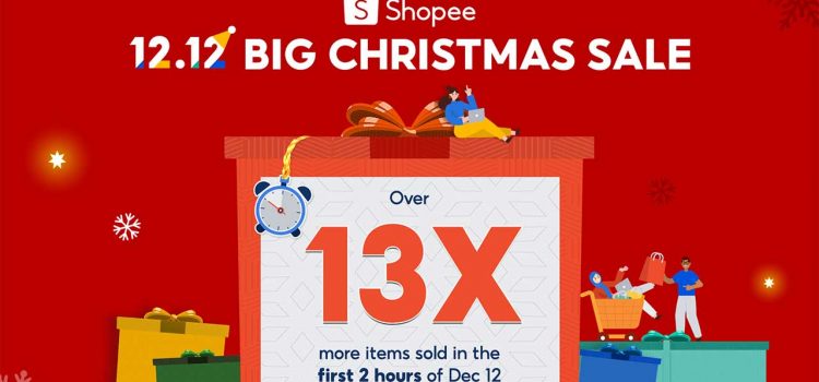 Shopee 12.12 Big Christmas Sale experiences 6 times uplift in visits on December 12