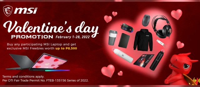 Share the love this February with the MSI Valentines Bundle Giveaways