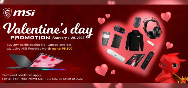 Share the love this February with the MSI Valentines Bundle Giveaways