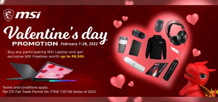 Share the love this February with the MSI Valentines Bundle Giveaways