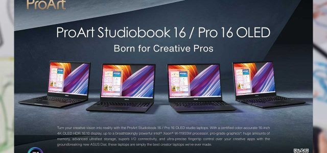 ASUS ProArt StudioBook 16 Series Caters to Creative Professionals