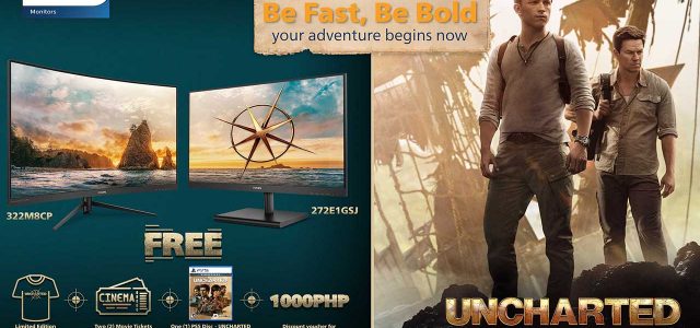 Philips Monitors Lets You Watch and Play Uncharted with Thrilling Promo