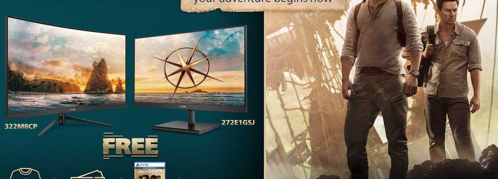 Philips Monitors Lets You Watch and Play Uncharted with Thrilling Promo