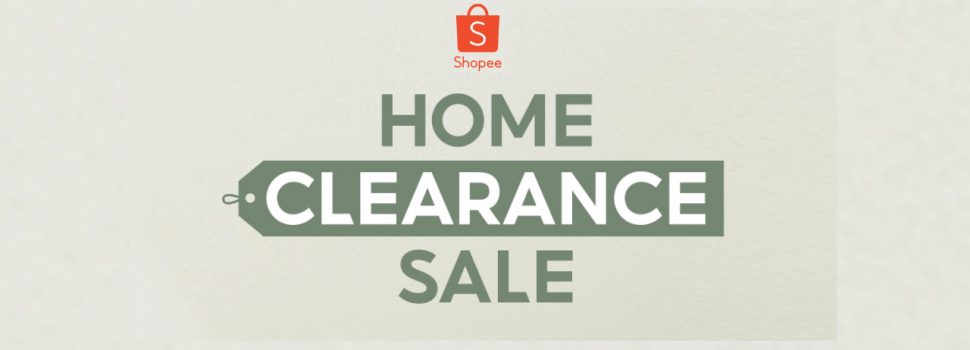 Get Huge Discounts At The Shopee Home Clearance Sale