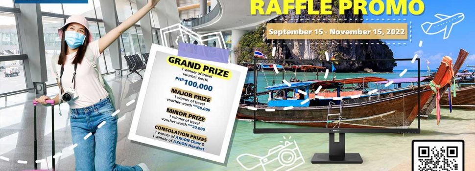 Philips Monitors Buyers Can Win Up to Php 100,000 Travel Voucher