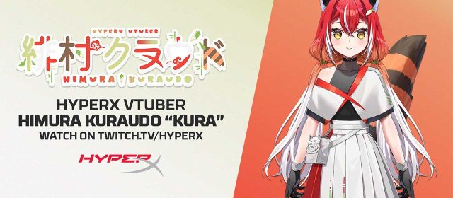HyperX Debuts VTuber Himura Kuraudo To Stream On Twitch