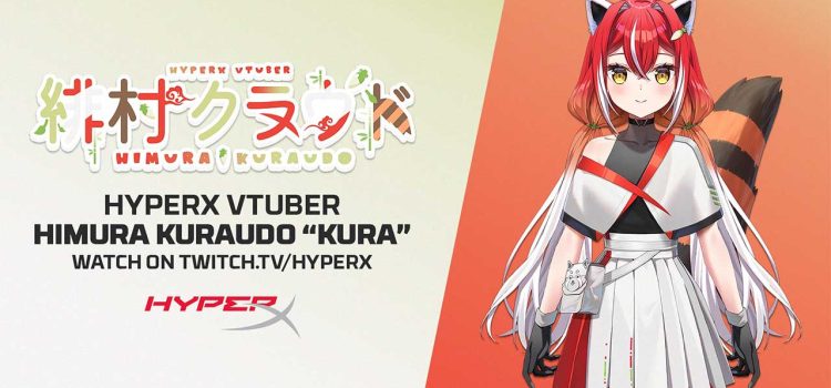 HyperX Debuts VTuber Himura Kuraudo To Stream On Twitch