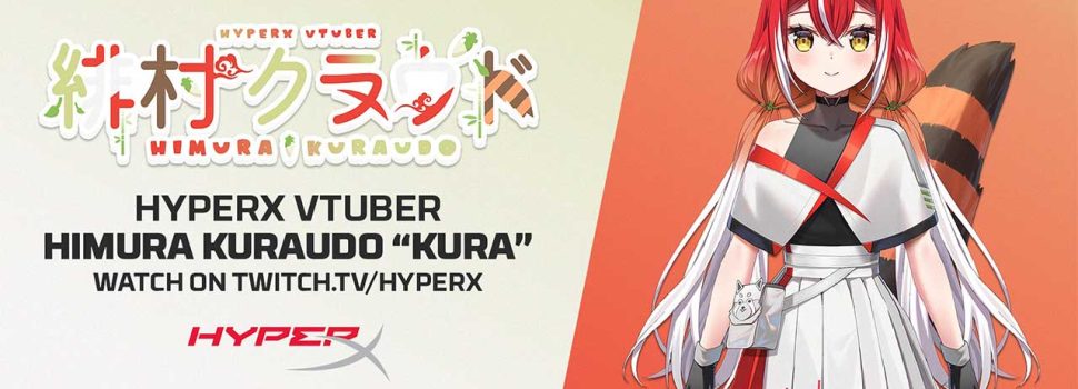 HyperX Debuts VTuber Himura Kuraudo To Stream On Twitch