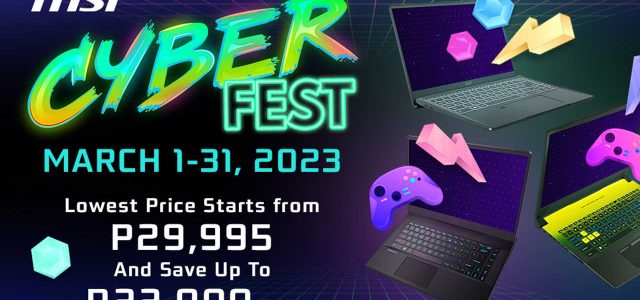 MSI CyberFest 2023 Offers Huge Laptop Discounts