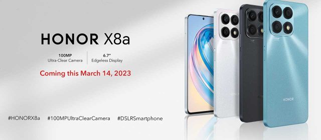 Honor X8a to arrive in PH on March 14